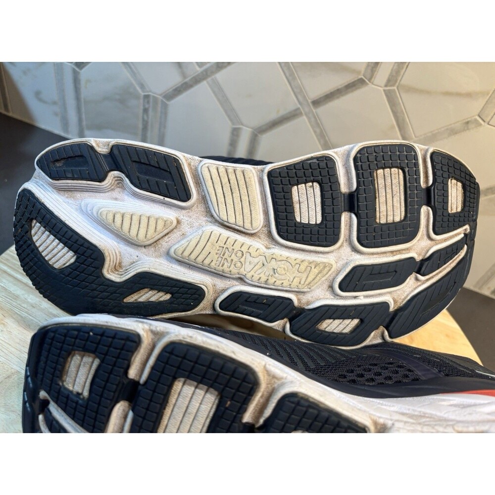 Hoka One One Women’s Bondi 7 Running Shoes 9 Dark Blue 1100519-BIBBL Sneaker Run - Picture 11 of 14
